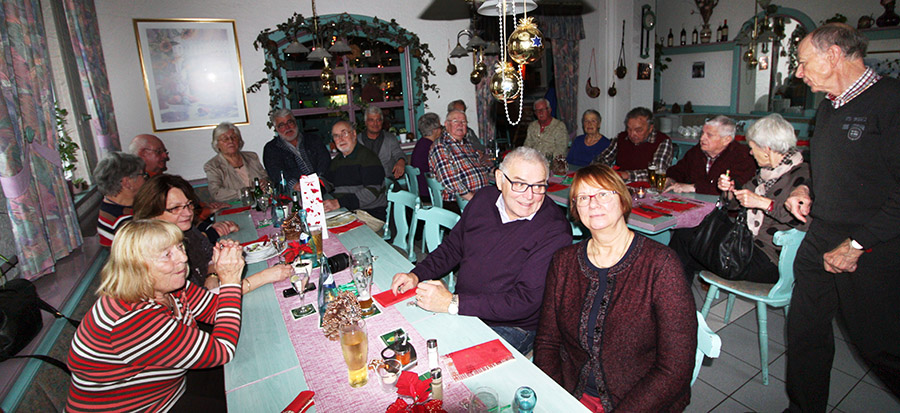Weihnachtsfeier 2015 AG 60+ Linsengericht